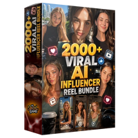 2000+ Viral AI Influencer Reel Bundle | Premium Ready-to-Post Content
